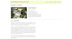 Desktop Screenshot of dreamhouseitaly.com